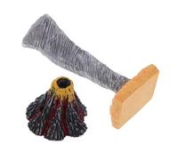 Toyvian 2 pièces Kit Éducatif Interactif de Simulation de Catastrophes Naturelles pour Garçon Fille Modèle de Réaliste avec et Tornade pour Table de Sable Jeu Scientifique pour