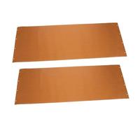 Toyvian 2 pièces Lot de Tissus de Remplacement Antiadhésifs pour Pelle à Pizza Résistants à Haute Température Tapis de Cuisson Réutilisable pour Transfert Facile et Entretien Simple