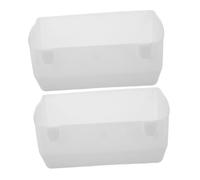 Toyvian 2 Pièces Mangeoire Suspendue pour Poules Plastique Distributeur Alimentation Pratique avec Capacité pour de Volaille Accessoire Durable pour Pigeons et Autres Oiseaux