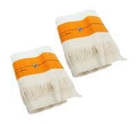 Toyvian 2 Pièces Mèche à Huile de Remplacement Plate Coton pour Lampe à Pétrole Compatible Megaheat Heatmate Hmc Absorption Rapide et Résistance Thermique pour Chauffage au Kérosène