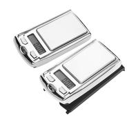 Toyvian 2 pièces Mini Balance Électronique Portable LCD Précise pour Cuisine Bureau et Poche Pesée Alimentaire et Bijoux Design Compact et Léger sans Piles