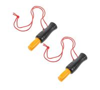 Toyvian 2 Pièces Outdoor Duck Call Whistle Set Plastic Mallard Whistles for Realistic Sound Lure Portable Bird Caller for Camping and Bird Watching Enthusiasts