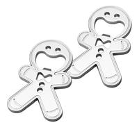Toyvian 2 Pièces Ouvre-bouteille Porte-clés en Alliage de Zinc, Format