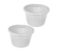Toyvian 2 Pièces Panier de Filtration de Piscine Pack de Écumoire Compatible pour Élimination des Débris et Panier Filtrant Réutilisable pour Hors Sol et Inground