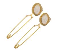 Toyvian 2 pièces Passoire à Thé Acier Inoxydable Infuseur Boule Doré Filtre Mailles Fin Accessoire pour Maison et Bureau Léger