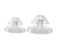 Toyvian 2 pièces Piège Escargots Aquarium Transparent et Piège Limace Plastique Facile à Nettoyer Sécurisé pour Poissons et Plantes Attrape Escargots pour Réservoir Accessoire Décoration