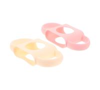 Toyvian 2 Pièces Poignées Silicone pour Biberons Large Manches Antidérapantes et Protection Casse Adaptées Aux Biberons Dr Aide Transition Vers Gobelets Apprentissage
