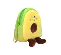 Toyvian 2 pièces Porte-Monnaie Change Compact Forme Avocat Cartoon Sac Portable pour Clés à Lèvres Cartes et Monnaie Léger et Pratique pour Femme et Fille