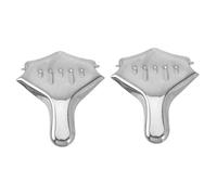 Toyvian 2 pièces Presse-agrumes Manuel Inoxydable Pince à Agrumes Facile à Utiliser pour Citrons Oranges Fruits Extraction et Résistance Corrosion Lot 2pcs