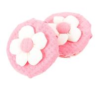 Toyvian 2 pièces Protège Boutons Meuble Coton Réutilisable Couvre Boutons Tiroir et Porte Floral Housses Anti-collision Souples et Décoratives pour Placard Cuisine Protection Confortable