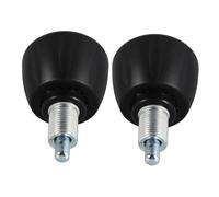 Toyvian 2 Pièces Pull Pin Knob Spring Handle Fitness Equipment Replacement Parts for Exercise Bikes with Abs Material and Smooth Ball Rotation