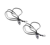 Toyvian 2 pièces Sangles Bagages Élastiques Corde Fixation Nylon Résistante pour Vélo et Moto Cordon Bungee Multifonction Antidérapant pour Transport Sécurisé