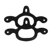 Toyvian 2 Pièces Sangles D'éperons Haute Élasticité en Caoutchouc Noir et Installation Simple pour Bottes D'équitation Western pour Hommes et Femmes Passionnés D'équitation