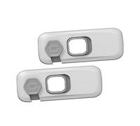 Toyvian 2 Pièces Serrures De Serrures De Sécurité De Sécurité Pour Garçon Fille Anti-accident Adaptées Aux Armoires Portes Et Meubles