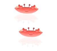Toyvian 2 Pièces Shampoing Crabe Chapeau De Shampoing De Sécurité Pour Bébé Bonnet De Lavage Des Cheveux De Bébé Chapeau De Lavage De Cheveux Pour Bonnet De Bain Pp Tout-petit Languette