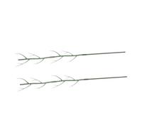 Toyvian 2 Pièces Soutien Aux Plantes Le Treillis Végétal Est Petit Treillis Grimpant pour Plantes Collection De Forme De Feuilles Treillis Végétal De Forme De Feuilles Green PP