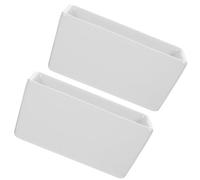 Toyvian 2 Pièces Sucrier Céramique avec Plat à Tremper Boîte à Sucre Carrée pour Morceaux et Poudre Pot à Purée pour Maison Restaurant et Café