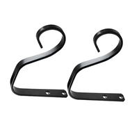 Toyvian 2 Pièces Support de Plante Suspendu de Crochets pour Jardinières Murales pour Décoration Extérieure et Intérieure Supports de Fleurs pour Balcon et Jardin