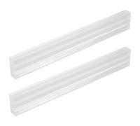 Toyvian 2 Pièces Support pour Cartes à Jouer en Acrylique Transparent à Double Fente, Léger et Protecteur, pour Tournois et Jeux de Société