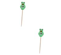 Toyvian 2 Pièces Testeur Humidité Ph Sol Mesure pour Jardinage Outil pour Vérifier Humidité Acidité Intensité Sol Vert