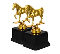 Toyvian 2 Pièces trophée de fête d'enfants Trophées de Remise des Prix Coupe de récompense de compétition Plastique Réutilisable