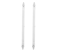 Toyvian 2 Pièces Tube Chauffant Quartz de Remplacement pour Chauffage Électrique, Élément Chauffant Rapide et Facile à Installer, Adapté pour Usage Domestique et Appartements