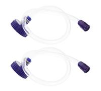 Toyvian 2 Pièces Tube de Bouteille pour Veau en Plastique Bleu, Adaptable à Plusieurs Remède, Matériau Doux pour Veaux, pour Élevage Bovin en Extérieur