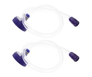 Toyvian 2 Pièces Tube de Bouteille pour Veau en Plastique Bleu, Adaptable à Plusieurs Remède, Matériau Doux pour Veaux, pour Élevage Bovin en Extérieur