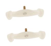 Toyvian 2 pièces Violin Shoulder Rest Leg Replacement Pads For Violin Comfortable Non-slip Shoulder Support Lightweight And Portable