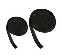 Toyvian 2 Rouleaux Bande Étanchéité Noire Auto-adhésive Épaisseur Joint Résistant Haute Température et Ignifuge pour Barbecue et Fumoirs et Accessoires Camping Extérieur