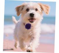 Toyvian 20 Pièces Accessoires Collier Fleur pour Chien Noeud Chiffon Confortable et Ajustable pour et Chiens Décoration pour et Sorties