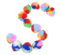 Toyvian 20 pièces Balles pour Lot de Colorées pour Jouets Stimulants Matériau Doux Renforcez Lien avec Votre Animal