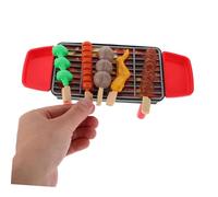 Toyvian 20 pièces Barbecue Garçon Fille Réaliste avec Sons et Lumières Set Cuisine Dimitation pour Garçons Filles Accessoires BBQ pour Jeux Jeu de Rôle pour Tout Petits Ans