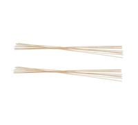 Toyvian 20 pièces Bâtons Plat pour Cerf Volant Kit Créatif Bâtons Longs sans Écharde pour Projets Artisanaux Garçon Fille Activités Extérieures