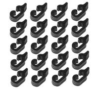 Toyvian 20 Pièces Clips de Cage pour Animaux Renforcés Attaches Plastique Résistant Verrouillage Sécurisé pour Portes de Cage de Chat Oiseau et Petit Animal Installation Facile