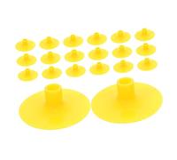 Toyvian 20 Pièces Flèches à Ventouse avec Embouts Caoutchouc Souple pour Garçon Fille Pointes de Flèches Sécurisées pour Jeux Dintérieur et Plein Air Accessoires et Durables pour à