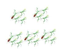 Toyvian 20 Pièces Insecte De Simulation Élevée Jouet Mante En Plastique Mante Du Cycle De Statues De Jardin De Mante Jouet Mante Pot De Fleur Rang Haute Simulation Abdos Décorations