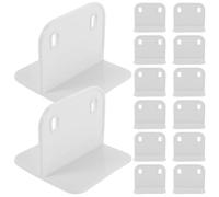 Toyvian 20 Pièces Playpen Stabilizing Brackets Plastic Non-Slip Support Base for Newborn Pet Playpen Holders Easy No-Drill Fixer for Secure