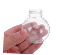 Toyvian 20 Pièces Protection Ampoule Plastique Abat-jour Globe Fileté Transparent pour Suspension Plafonnier Applique Murale Remplacement Facile et Diffusion Lumineuse Uniforme