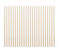 Toyvian 200 Bâtonnets en Bois Naturel Brut 200 X 2 X 2 MM pour Activités Manuelles Garçon et Filles Cheville en Bois DIY Matériel Créatif Éducatif pour Développement Motricité Fine