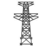 Toyvian 200 en Plastique Gris, Modèle Réduit pour Décor de Maison de Poupée, Kit DIY de Construction Architecturale, Accessoire pour Diorama Ferroviaire et Bac à Sable