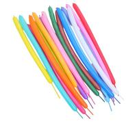 Toyvian 200 Pièces Ballons Longs Latex Épais pour Modelage Animal Fête Mariage et Festival Longue Couleurs Mélangées Fournitures et