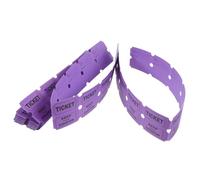 Toyvian 200 pièces Billets Papier Multicolores pour Fêtes et Événements Tickets Numérotés pour Jeux de Tirage Au Sort Accessoires de Carnaval et Soirées