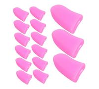 Toyvian 200 Pièces Pet Nail Caps Soft Protective Claw Covers for Cats and Small Dogs Comfortable Non-Toxic Kitten Claw Sleeves Fashionable Fit