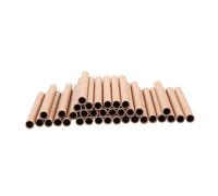 Toyvian 200 pièces Tubes Papier pour Création de Maisons pour Abeilles Idéaux pour Projets Art DIY et Travaux Groupe Remplissage Dimensions Intérieur Extérieur