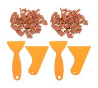 Toyvian 204 Pièces Scale Tiny House Components for Dollhouse Scene Decoration and Mini Garden Craft