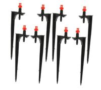 Toyvian 20pièces Buse De Pulvérisation Réglable pour Arrosage Goutteur Irrigation avec Insert Au Sol Buse Arrosage Irrigation pour Pelouse Et Jardin