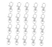 Toyvian 20pièces Verrou De Sécurité pour Cage à Oiseaux Et Perroquets Clips De Crochet Métal Serrure De Cage Anti- Boucles De Porte Fermoirs Mousquetons
