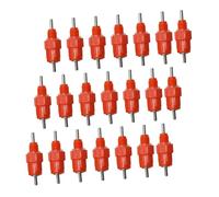 Toyvian 22pièces Abreuvoirs Automatiques pour Poules Système De Boisson De Volaille Distributeur Eau pour Poussins Design Étanche Et Accessoire Pratique pour Éleveurs De Gallinacés
