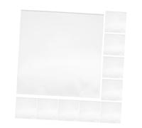 Toyvian 24pièces Pochettes Extérieures pour Disques Vinyles Protection Et Rangement Albums Lot de Pochettes Vinyle Imperméable